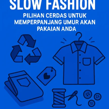Slow Fashion: Pilihan Cerdas untuk Memperpanjang Umur Pakaian Anda